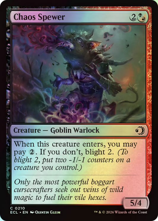 Chaos Spewer (ECL) #210 [EN/F]