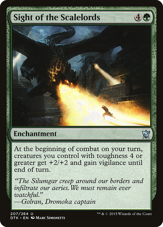 Sight of the Scalelords (DTK) #207 [EN/N] s/o