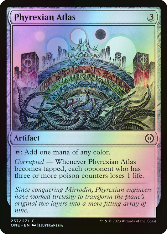 Phyrexian Atlas (ONE) #237 [EN/F]
