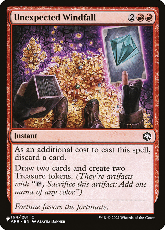 Unexpected Windfall (PLST) #AFR-164 [EN/N] s/o