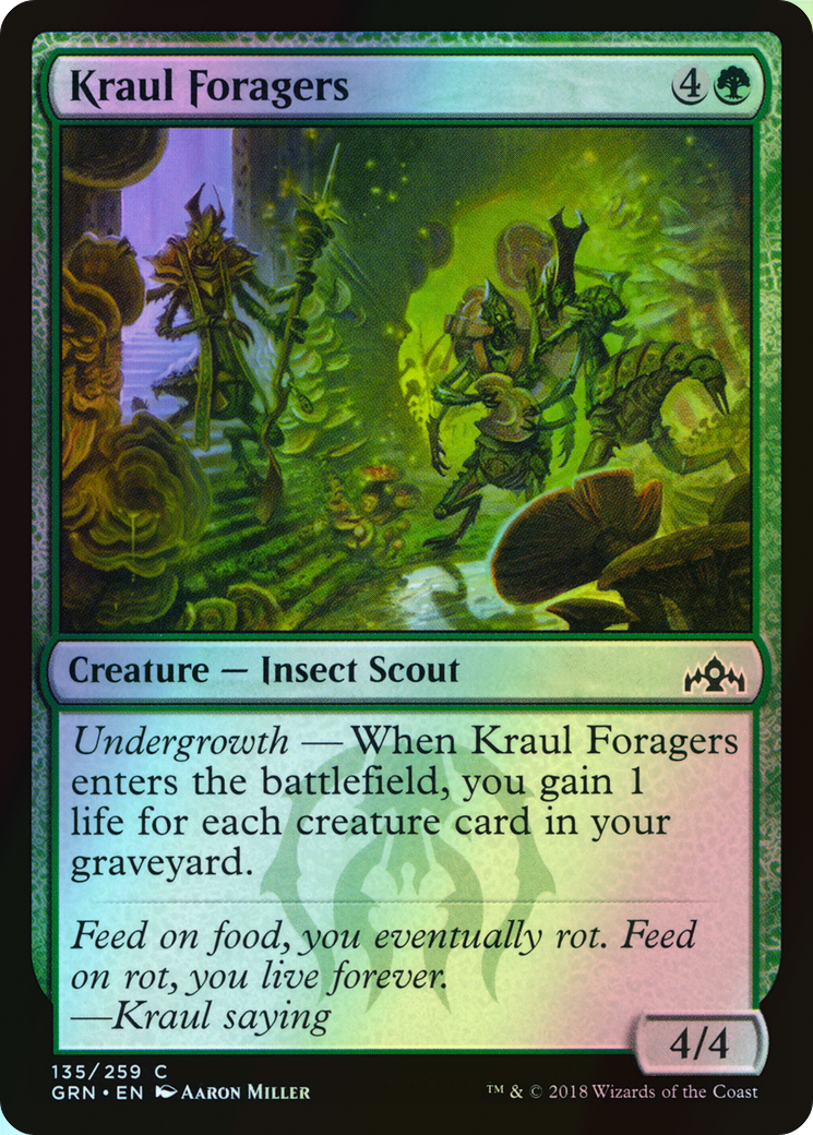 Kraul Foragers (GRN) #135 [EN/F]