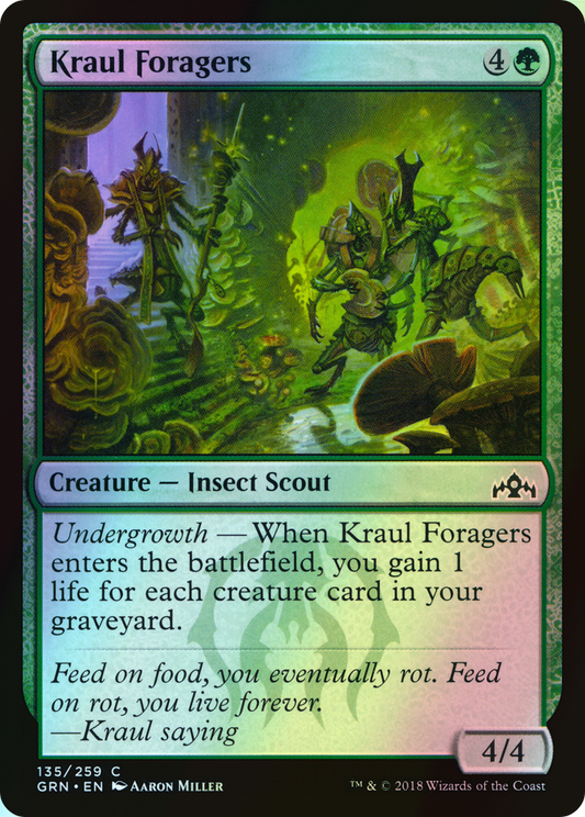 Kraul Foragers (GRN) #135 [EN/F]