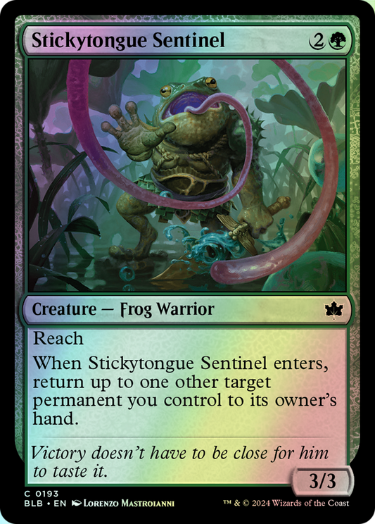 Stickytongue Sentinel (BLB) #193 [EN/F] s/o