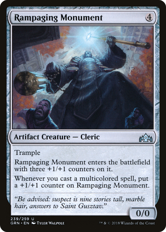 Rampaging Monument (GRN) #239 [EN/N]