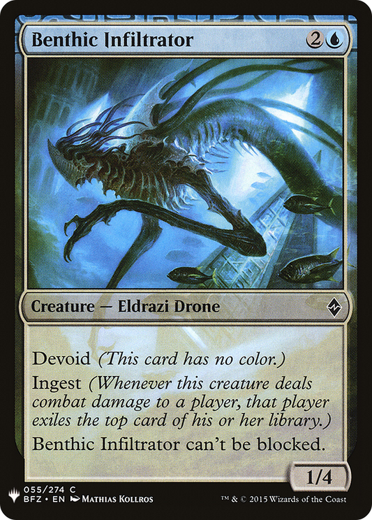Benthic Infiltrator (PLST) #BFZ-55 [EN/N]