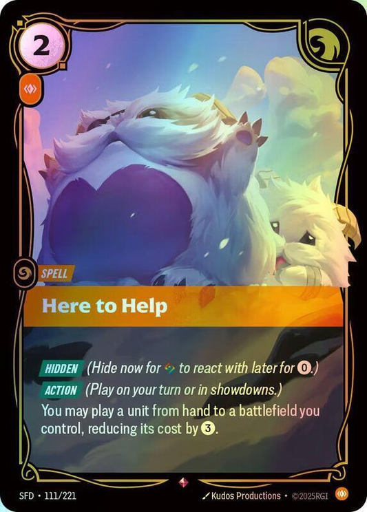 Here to Help (SFD) #111 [EN/F] s/o