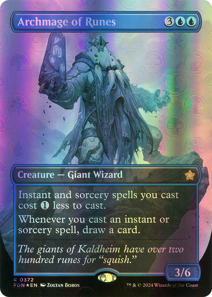 Archmage of Runes - Mana Foil (FDN) #372 [EN/F] s/o