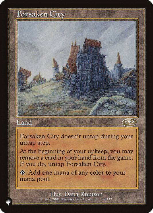 Forsaken City (PLST) #PLS-139 [EN/N] s/o