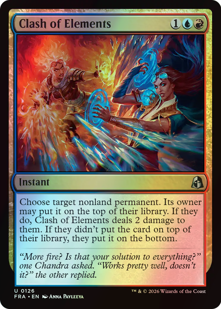 Clash of Elements (FRA) #126 [EN/F]