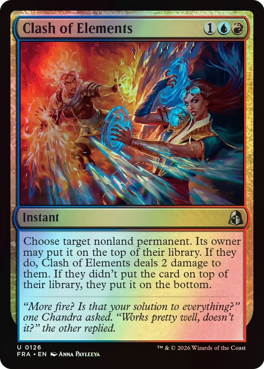 Clash of Elements (FRA) #126 [EN/F]