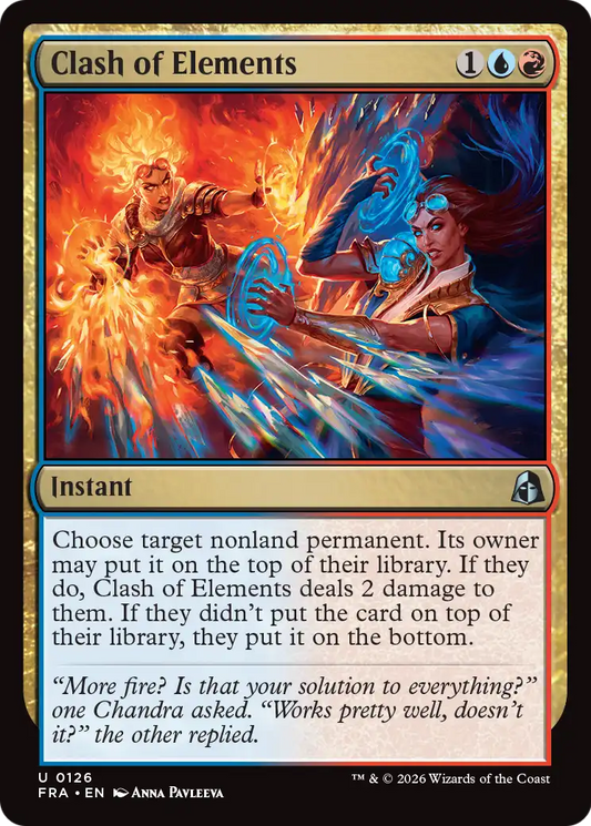 Clash of Elements (FRA) #126 [EN/N]