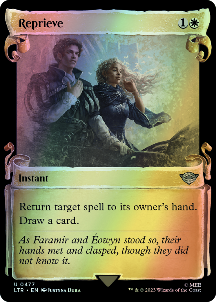 Reprieve - Silver Foil (LTR) #477 [EN/F] s/o