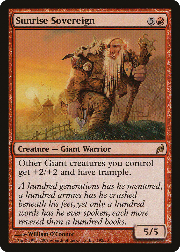 Sunrise Sovereign (LRW) #192 [EN/N]