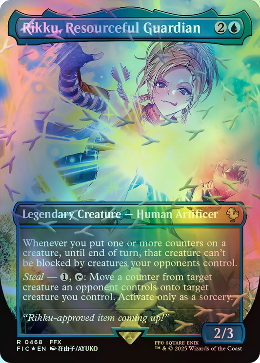 Rikku, Resourceful Guardian - Chocobotrack Foil (FIC) #468 [EN/F] s/o