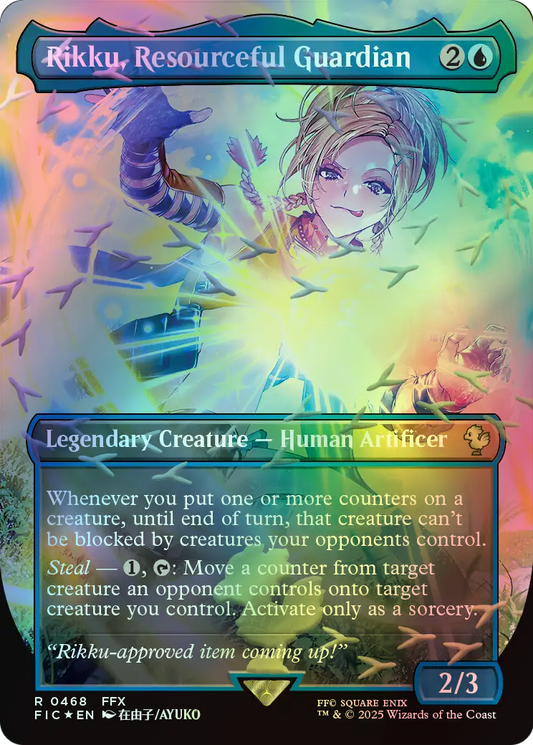 Rikku, Resourceful Guardian - Chocobotrack Foil (FIC) #468 [EN/F] s/o