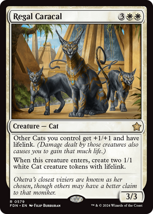 Regal Caracal (FDN) #579 [EN/N] s/o