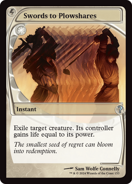 Swords to Plowshares (MB2) #153 [EN/N]