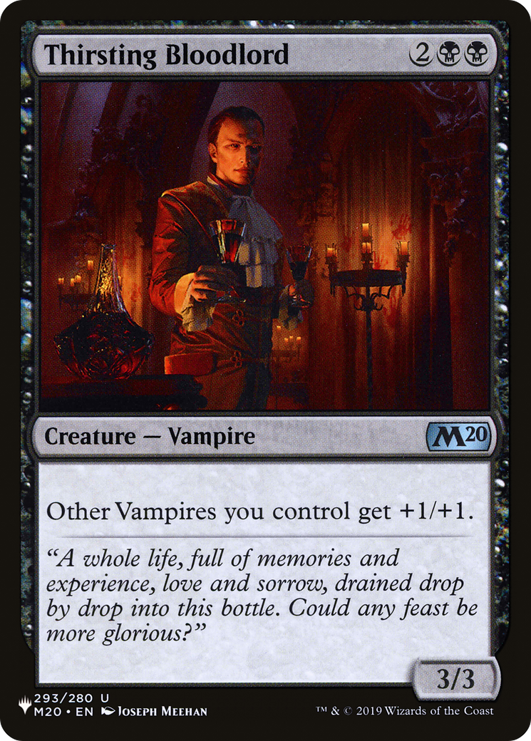 Thirsting Bloodlord (PLST) #M20-293 [EN/N]