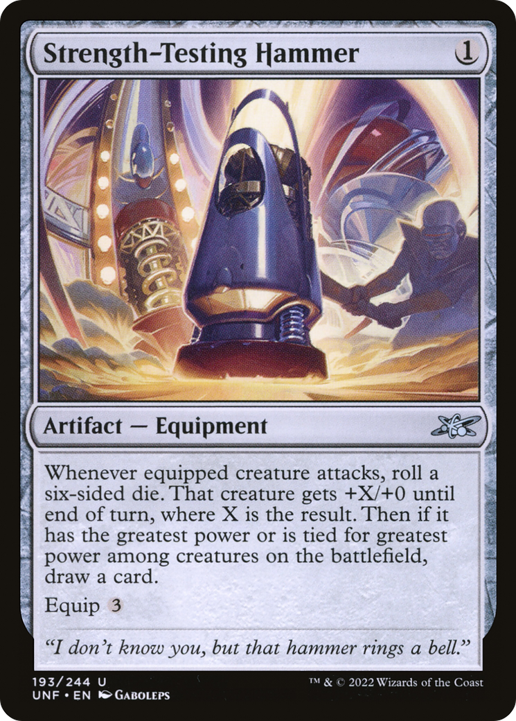 Strength-Testing Hammer (UNF) #193 [EN/N] s/o