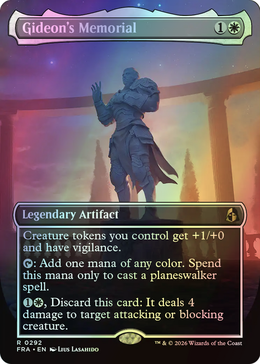 Gideon's Memorial (FRA) #292 [EN/F]