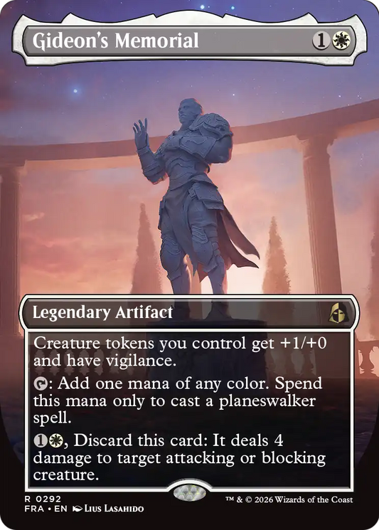 Gideon's Memorial (FRA) #292 [EN/N]