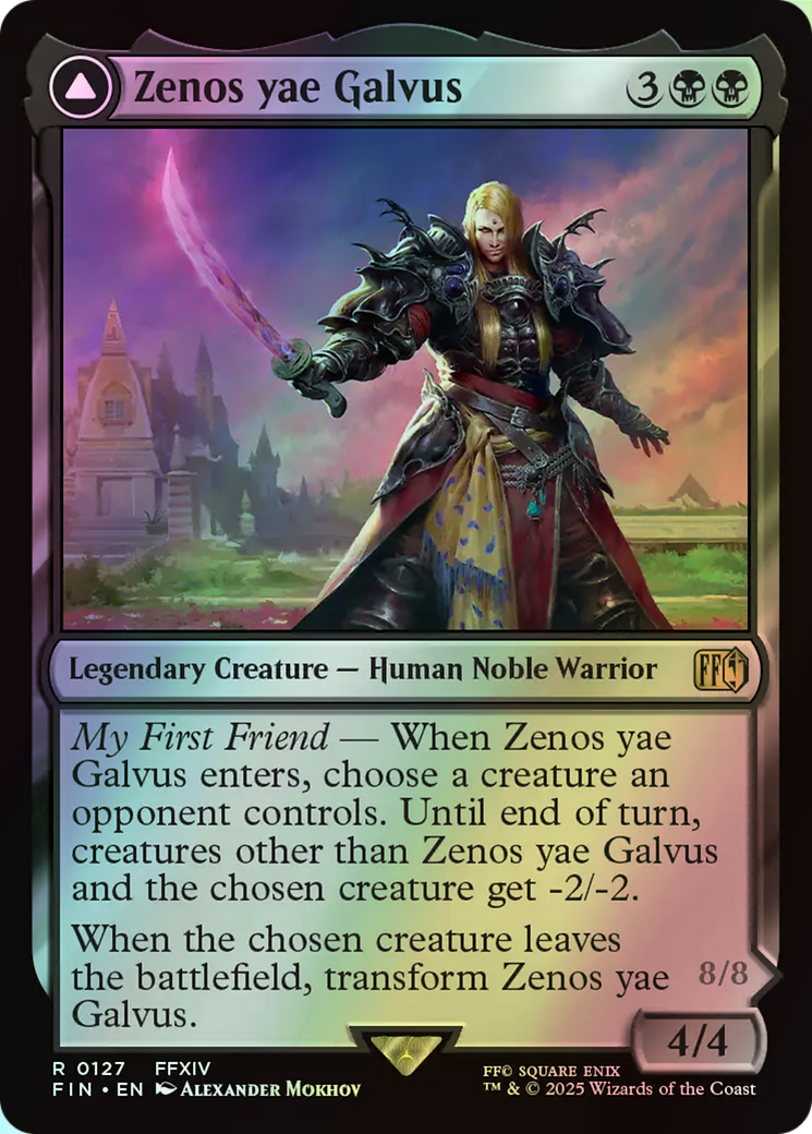 Zenos yae Galvus // Shinryu, Transcendent Rival (FIN) #127 [EN/F] s/o