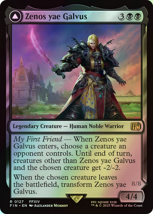 Zenos yae Galvus // Shinryu, Transcendent Rival (FIN) #127 [EN/F] s/o