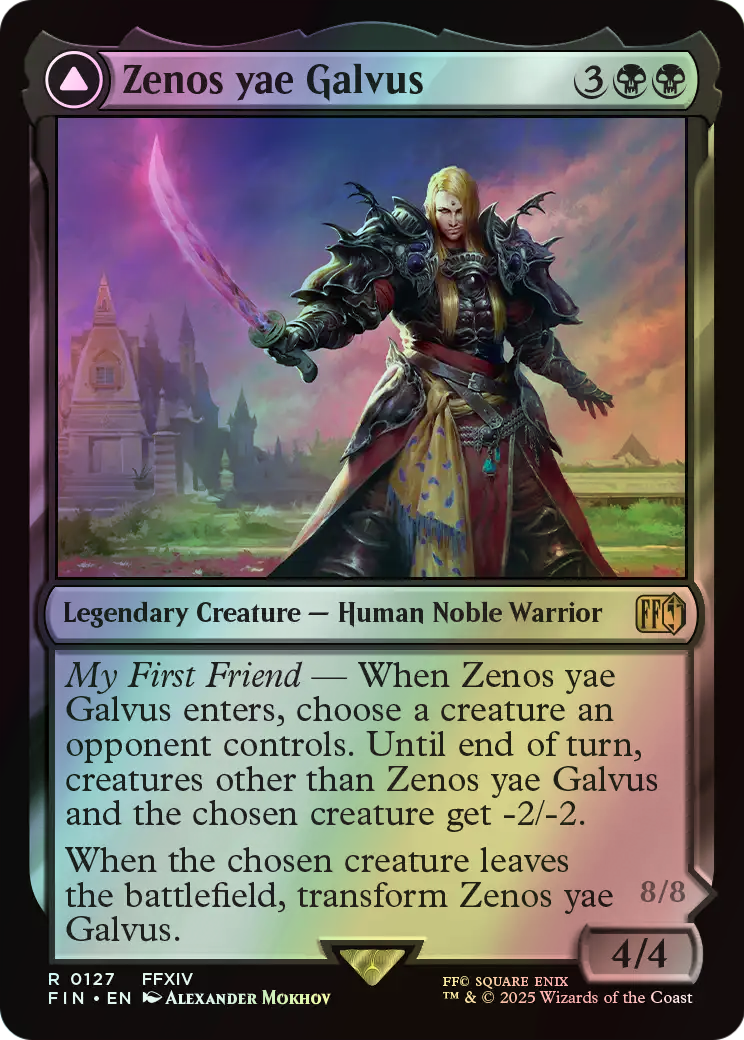 Zenos yae Galvus // Shinryu, Transcendent Rival (FIN) #127 [EN/F] s/o