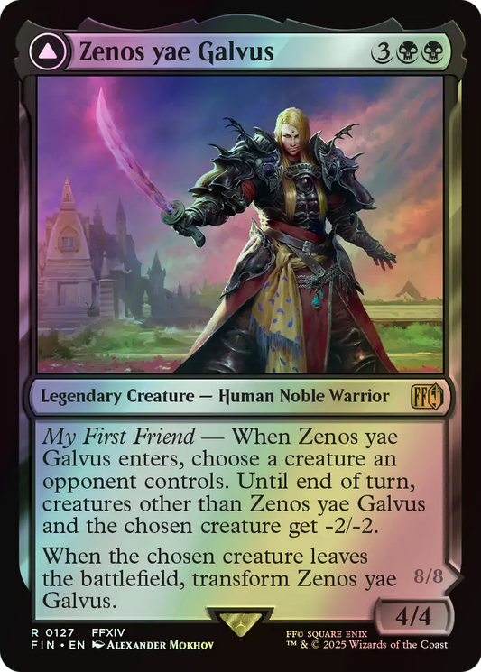 Zenos yae Galvus // Shinryu, Transcendent Rival (FIN) #127 [EN/F] s/o