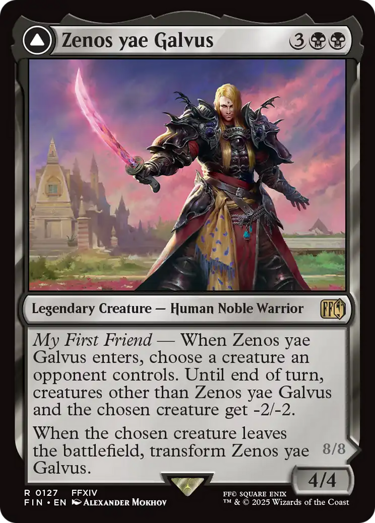 Zenos yae Galvus // Shinryu, Transcendent Rival (FIN) #127 [EN/N] s/o