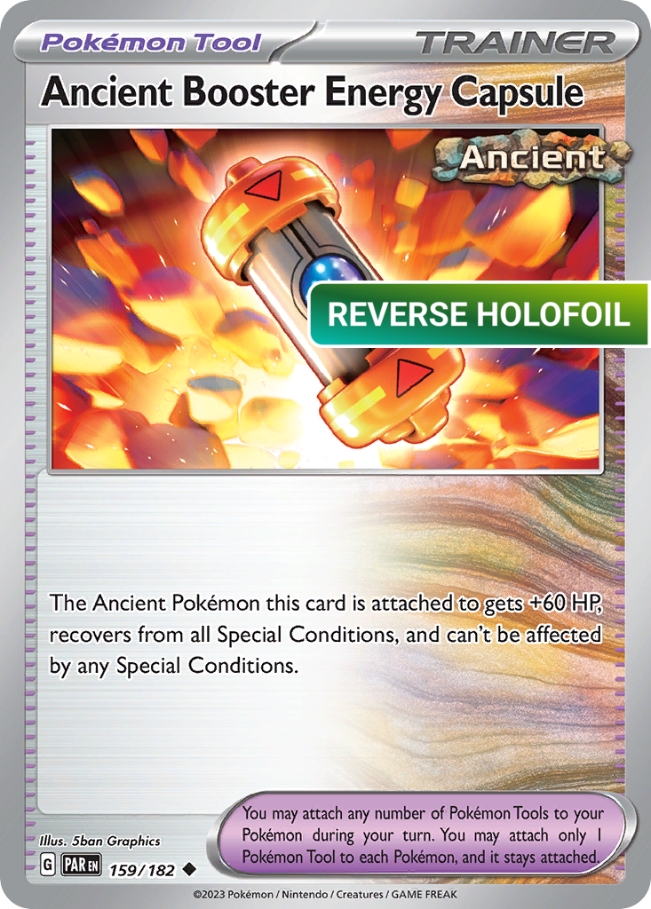 Ancient Booster Energy Capsule (PAR) #159 [EN/R]