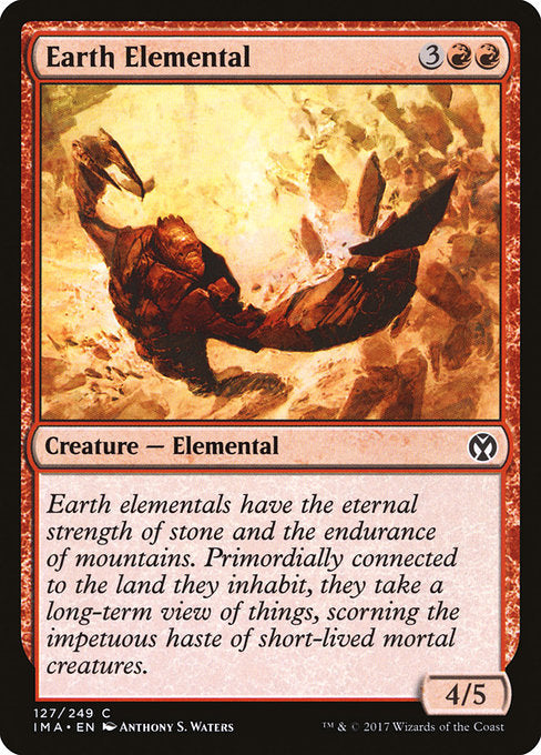 Earth Elemental (IMA) #127 [EN/N]