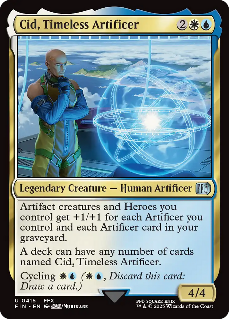 Cid, Timeless Artificer (FIN) #415 [EN/N] s/o
