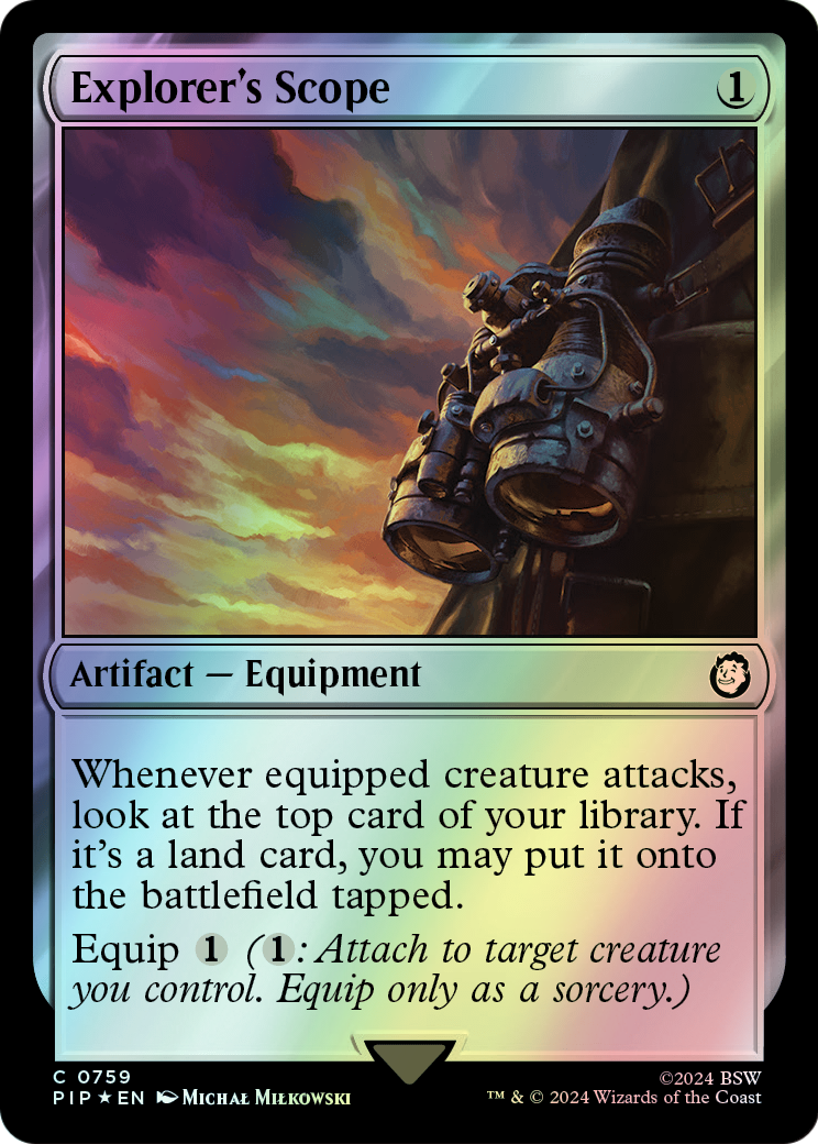 Explorer's Scope - Surge Foil (PIP) #759 [EN/F] s/o