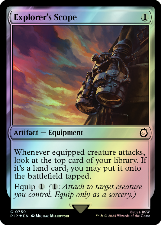 Explorer's Scope - Surge Foil (PIP) #759 [EN/F] s/o