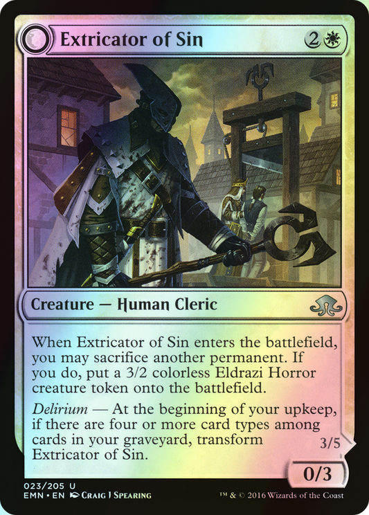 Extricator of Sin // Extricator of Flesh (EMN) #23 [EN/F]