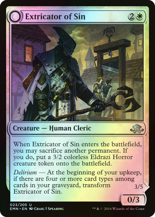 Extricator of Sin // Extricator of Flesh (EMN) #23 [EN/F]