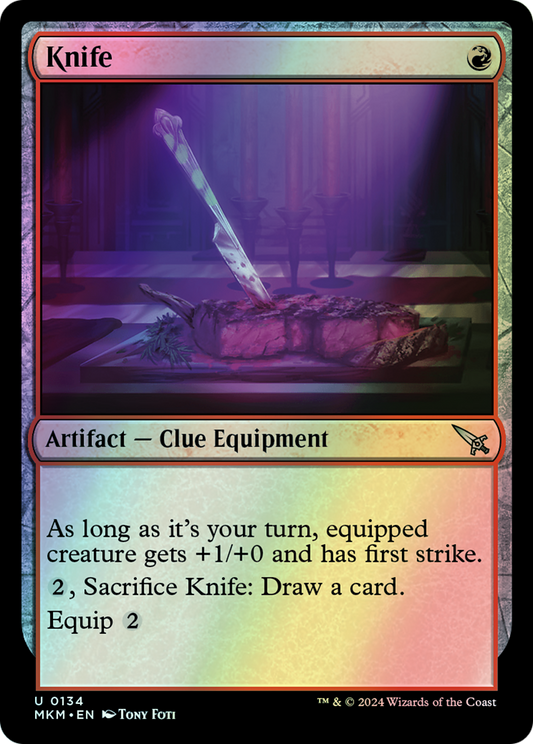 Knife (MKM) #134 [EN/F] s/o