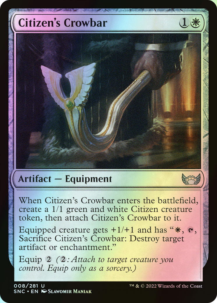 Citizen's Crowbar (SNC) #8 [EN/F]