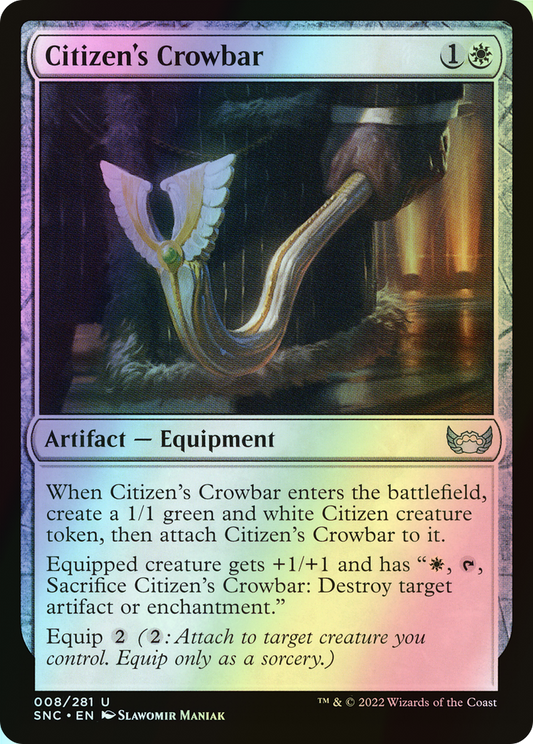 Citizen's Crowbar (SNC) #8 [EN/F]