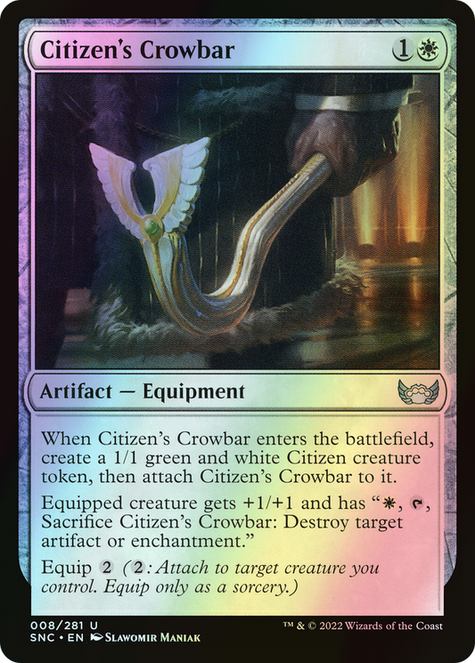 Citizen's Crowbar (SNC) #8 [EN/F]