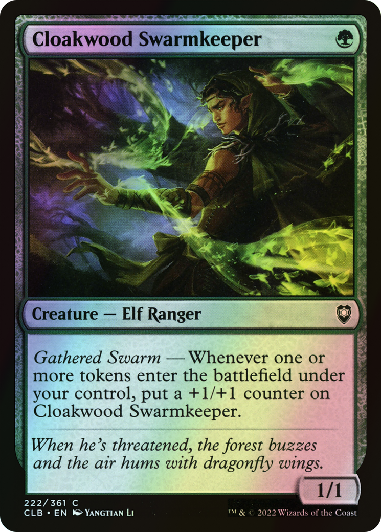 Cloakwood Swarmkeeper (CLB) #222 [EN/F] s/o