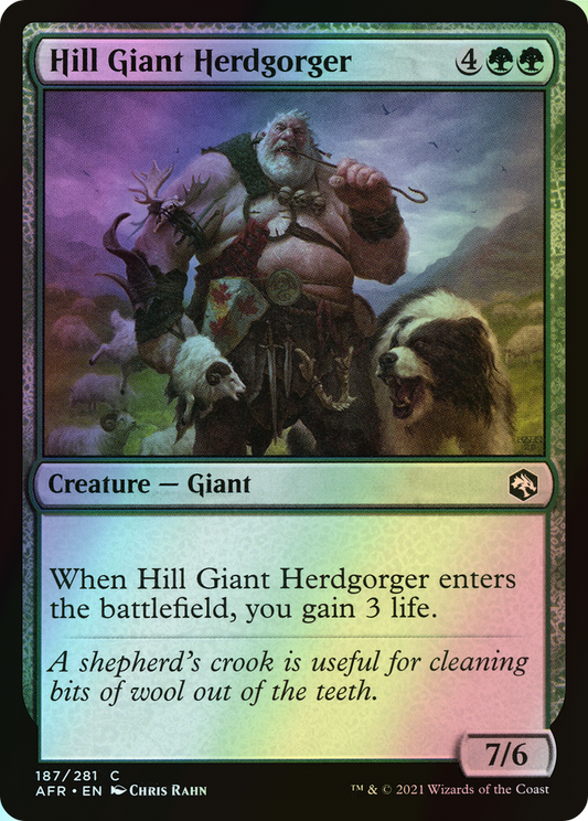 Hill Giant Herdgorger (AFR) #187 [EN/F]