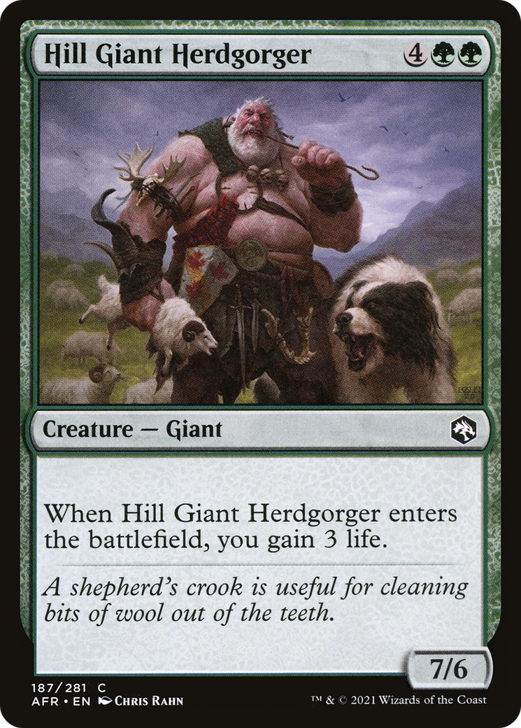 Hill Giant Herdgorger (AFR) #187 [EN/N]