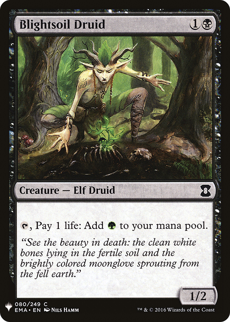 Blightsoil Druid (PLST) #EMA-80 [EN/N]