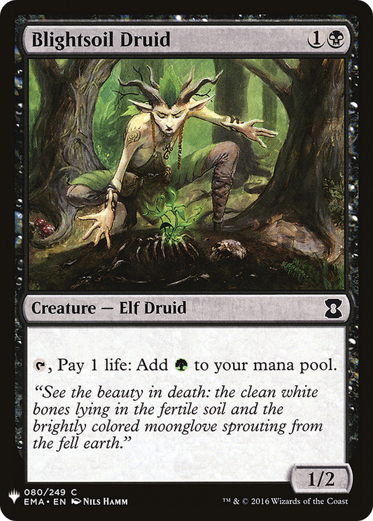 Blightsoil Druid (PLST) #EMA-80 [EN/N]
