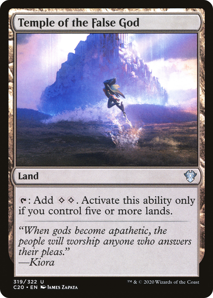 Temple of the False God (C20) #319 [EN/N] s/o
