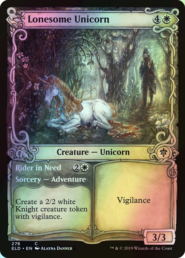 Lonesome Unicorn // Rider in Need (ELD) #276 [EN/F]