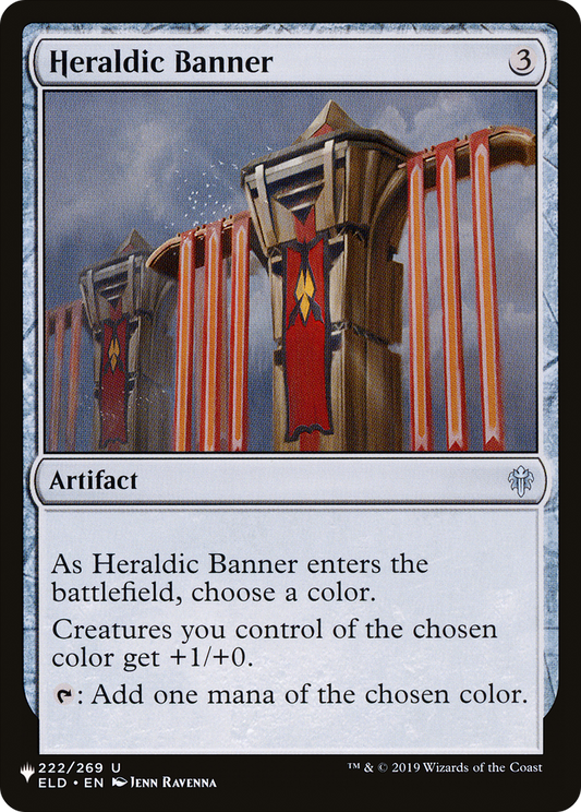 Heraldic Banner (PLST) #ELD-222 [EN/N] s/o