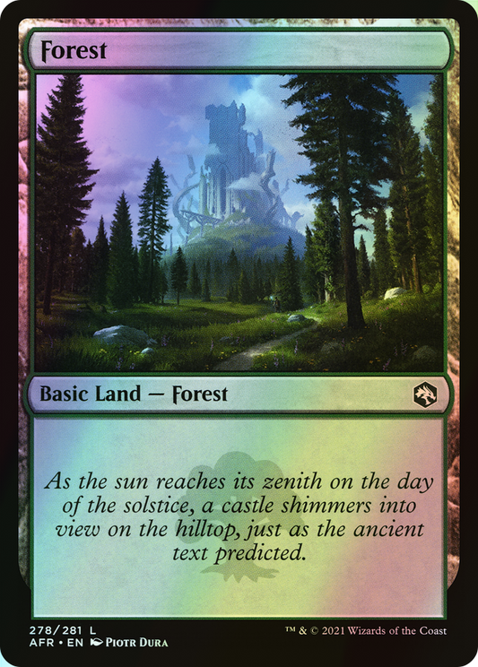 Forest (AFR) #278 [EN/F] s/o